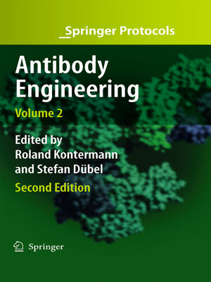 cover image of Antibody Engineering Volume 2